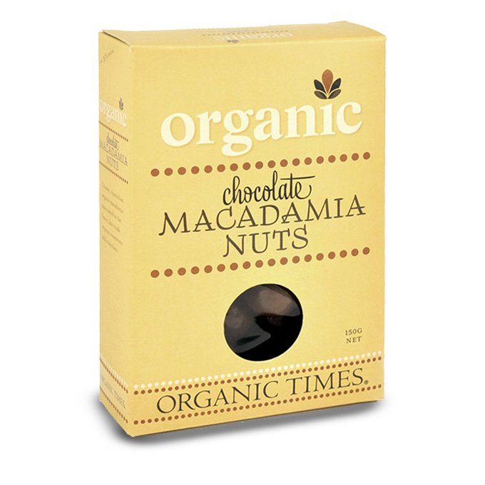 Organic Milk Chocolate Macadamia nuts
